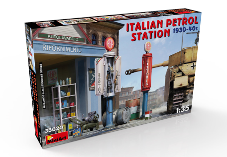 1/35 Italian Petrol Station 1930 -1940