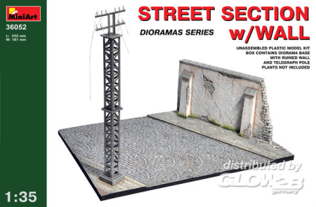 1/35 Street Section w Wall