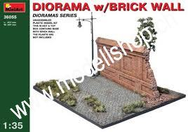 1/35 Diorama With Brick Wall