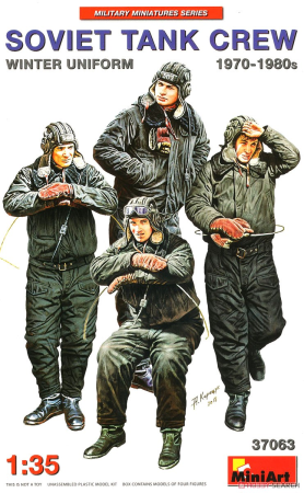 1/35 Soviet Tank Crew 1970-1980s. Winter Uniform