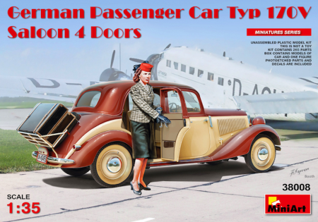 1/35 German Passenger Car Typ 170V.Saloon 4 Doors