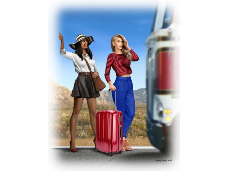 1/24Hitchhikers-Erica and Kery,Truckers seri Kit No.1