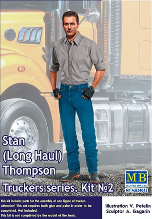 1/24Stan (Long Haul)Thompson,Truckers series Kit No.2