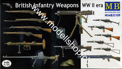 1/35British infantry weapons, WWII era