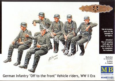 1/35German infantry vehicle riders