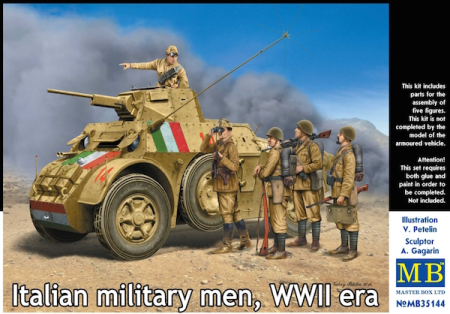 1/35Italian military men,WWII era
