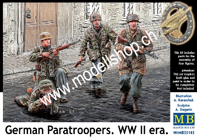 1/35German Paratroopers, WWII era