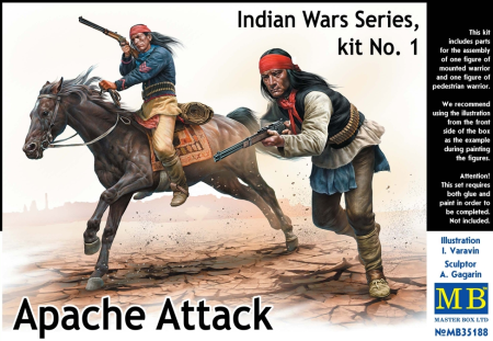 1/35Apache Attack,Indian Wars Series,kit No1