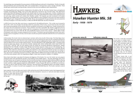 1/48 Hawker Hunter Mk. 58 - early