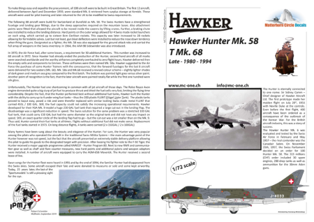 1/72 Hawker Hunter Mk. 58 / T Mk. 68 - late