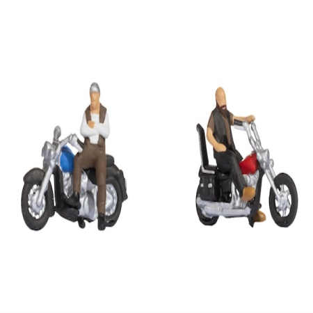 H0 Rocker auf Motorr&#228;der