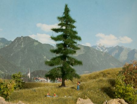 0,H0 Nordmanntanne 18,5 cm hoch