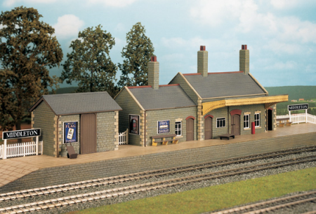 Country Station, stone built