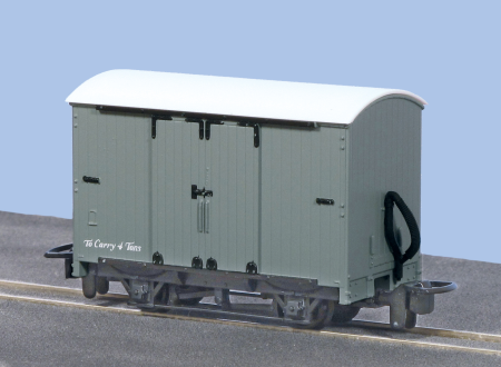 9 00-9 Open Wagon, Brown Unlettered