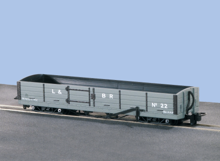9 00-9 L&amp;B Bogie Wagon Grey