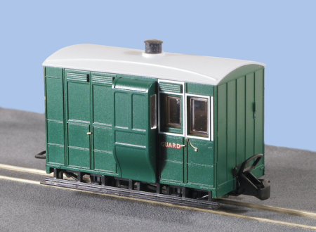 9 Glyn Valley Tramway 4-wheel coaches Freelance Brake Coach