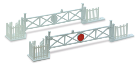 Level Crossing Gates (4) with Wicket Gates and Fencing