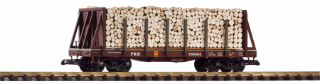 G PRR 4-achsiger Rungenwagen G mit Ladung