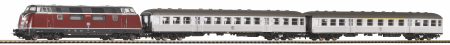 H0 SClight Start-Set DB Pers.zug BR 220 2 Wg A-Gleis