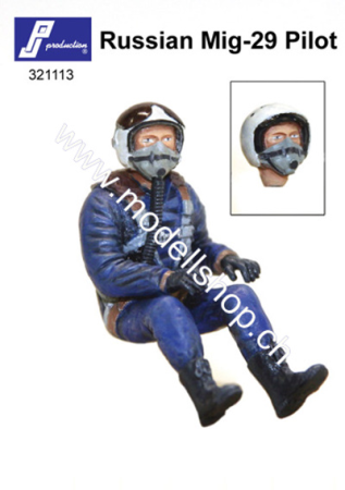 1/32 Russian Mig-29 Pilot seated in a/c