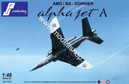 1/48 AMD/BA - Dornier Alpha Jet A (German-Portuguese-RAF decals) - Resin