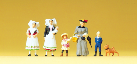 1:87  Spreewälder Gruppe um 1900