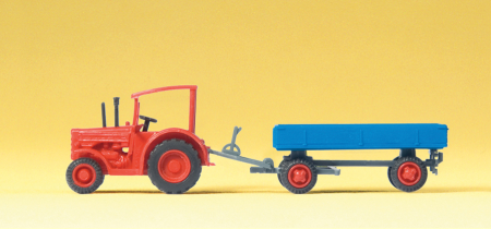 1:160 Hanomag-Schlepper mit Anh&#228;nge