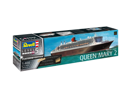 1/400 Queen Mary 2 PLATINUM Edition