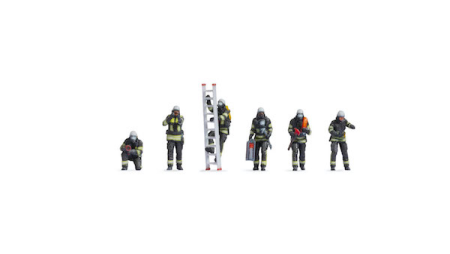 N Feuerwehr 3D Farbdruck