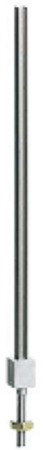 N  H-Profil-Mast aus Neusilber. 70 mm hoch
