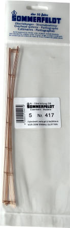 N Fahrdraht verkupfert 0.5 x 200 mm
