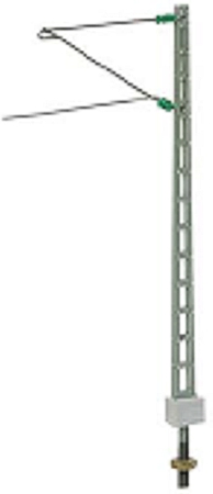 TT Gitter-Streckenmast 70 mm hoch. lackiert