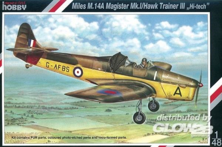 1/48Miles M.14A Magister Mk.I Hawk Trainer III ''Hi-tech''