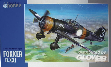 1/48Fokker D.XXI 3. Sarja with Mercury engine