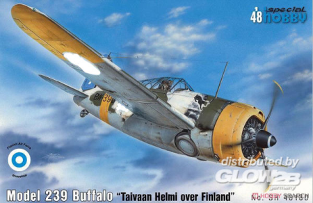 &quot;1/48Model 239 Buffalo &quot;&quot;Taivaan Helmi over Finland&quot;&quot;&quot;