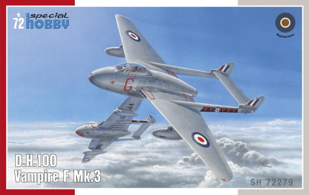 1/72D.H.100 Vampire Mk.3 (re-issue)