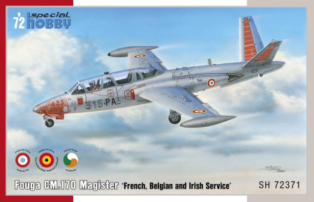 1/72Fouga CM.170 Magister French, Belgian and Irish Service