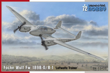 1/72Focke Wulf Fw 189B Uhu Trainer