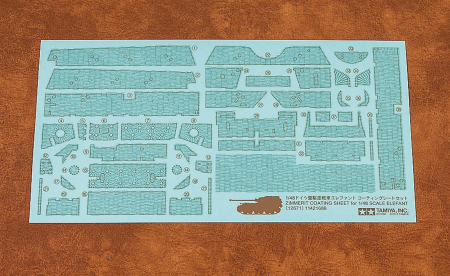 1/48 Zimmerit Coating Sheet für 1/48 Elefant