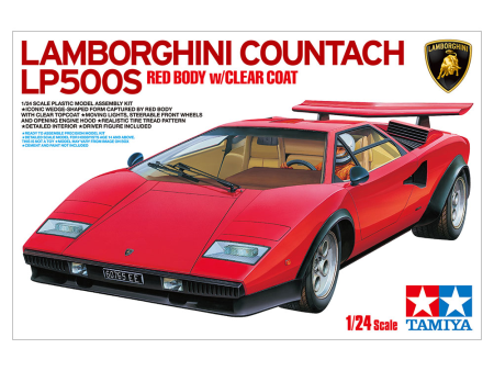 1/24 1/24 Lamborghini Countach LP500S (Red Plated)