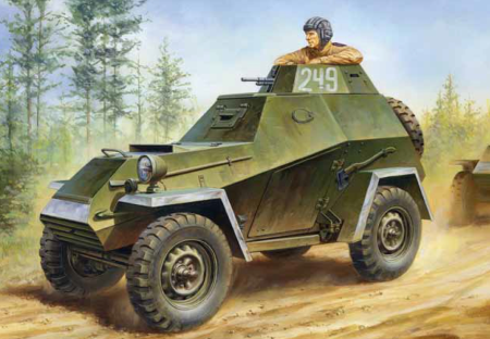 1/48 Russian Armored Car BA-64B