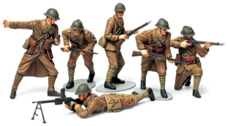 1/35 WWII French Infantry Set