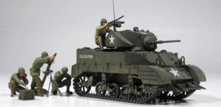 1/35 US Light Tank M5A1 Pursuit Operation Set