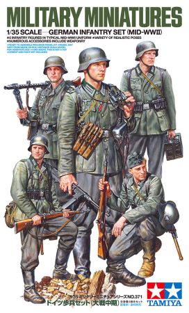 1/35  German  Infantry Set (Mid WWII)