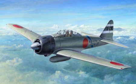 1/72 Mitsubishi A6M3 Zero Fighter Model 32 (Hamp)