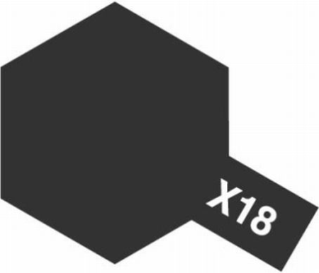 M-Acr.X-18 seidenglanz.schwarz