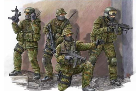 1/35 Modern German KSK-Soldiers