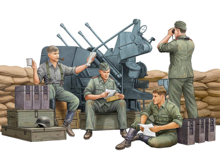 1/35 German Anti-Aircraft Crew