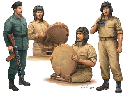 1/35 Iraqi Tank Crew