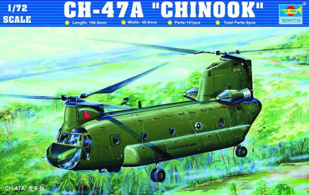1/72 CH47A Chinook Medium-lift Helicopter